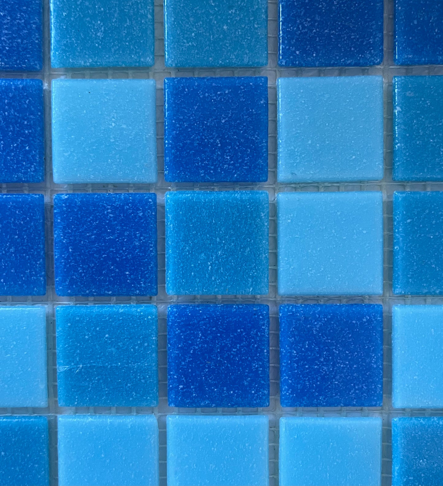 Blue Speckle Mosaic